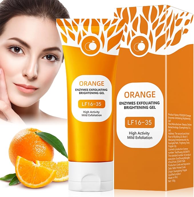 Orange Exfoliating Gel for Face & Body.