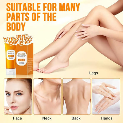 Orange Exfoliating Gel for Face & Body.
