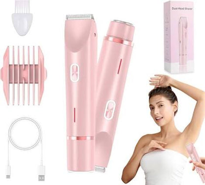 Women's 2-in-1 Dual-Head Cordless Electric Shaver