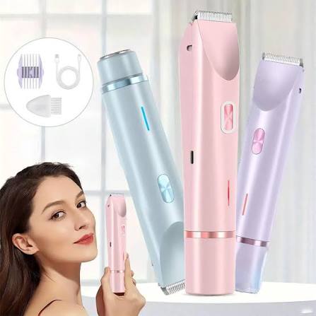 Women's 2-in-1 Dual-Head Cordless Electric Shaver