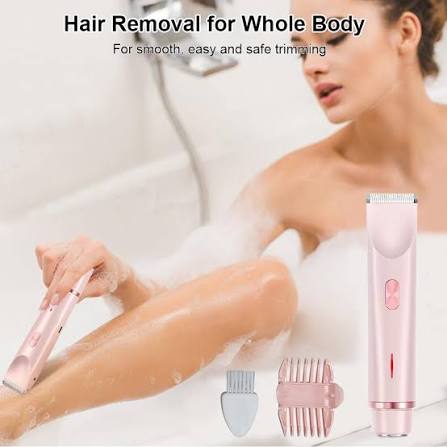Women's 2-in-1 Dual-Head Cordless Electric Shaver