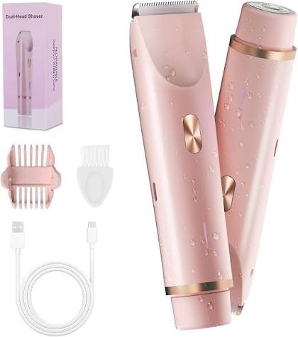 Women's 2-in-1 Dual-Head Cordless Electric Shaver