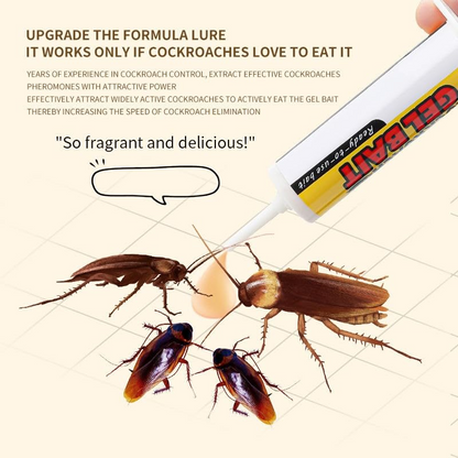 Cockroach Gel Bait with Syringe Tip | Precision Roach Control Gel