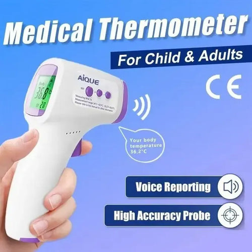 Infra-Red Forehead Thermometer | Non-Contact Digital Temperature Scanner