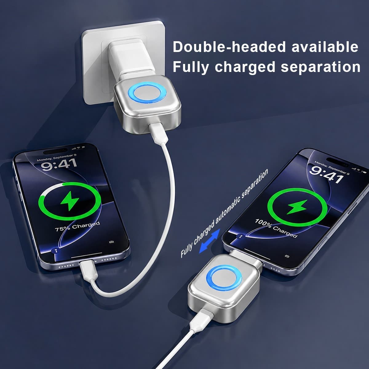 USB-C Auto Eject Charging Adapter | 140W Smart Charging Separator